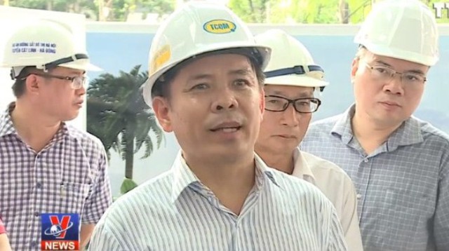 VIDEO: Bộ trưởng GTVT chốt tiến độ đường sắt Cát Linh - Hà Đông cuối năm 2018