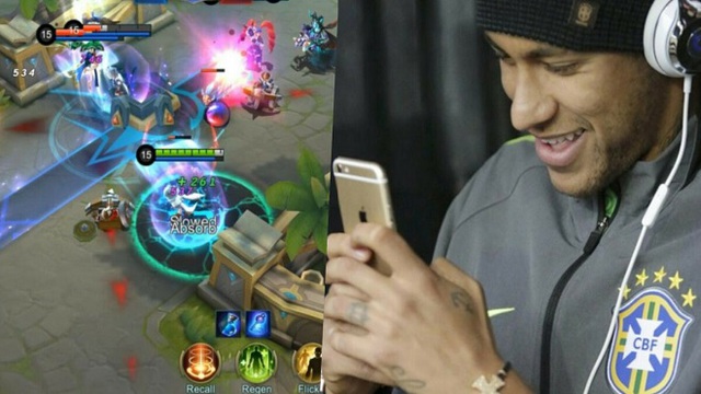 Neymar bất ngờ thể hiện tình cảm với một game MOBA Mobile 'quốc dân'