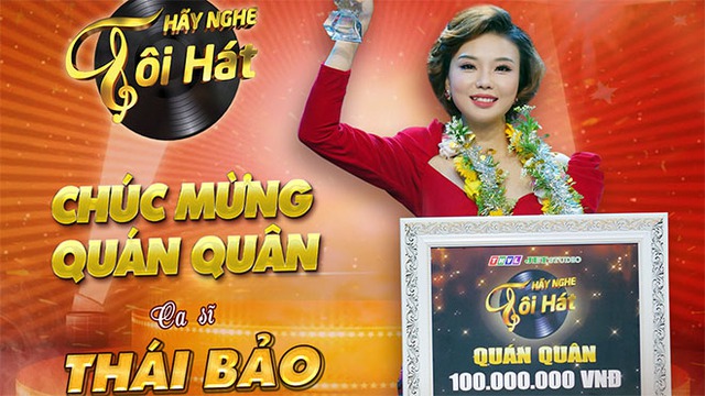 Ca sĩ Thái Bảo đoạt giải quán quân ‘Hãy nghe tôi hát 2021’