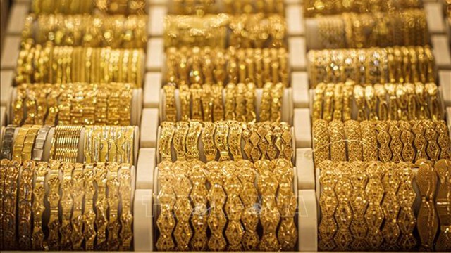 Giá vàng trong nước tăng 250 nghìn đồng/lượng