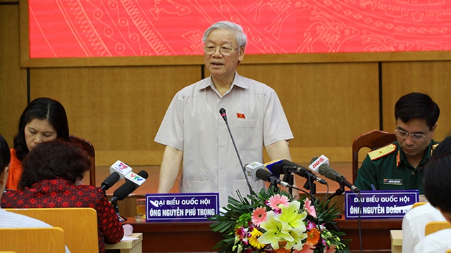 Tổng Bí thư Nguyễn Phú Trọng: Xử lý tham nhũng, đúng người, đúng tội, đúng pháp luật