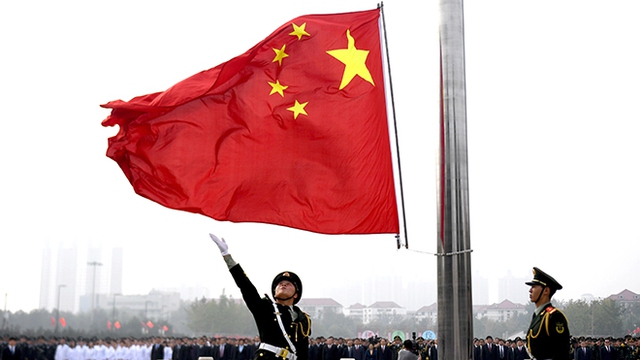 Trung Quốc kỷ niệm Ngày Quốc khánh với lễ thượng cờ Thiên An Môn và bồ câu trắng