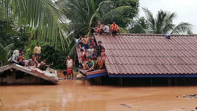 VIDEO: Thông tin từ hiện trường về tình hình vỡ đập thủy điện tại Lào