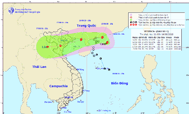 BÃO SỐ 4, TIN BÃO SỐ 4, Bão số 4 2018, Tin bão, Bão BEBINCA, Tin bão mới nhất, Áp thấp nhiệt đới, Tin áp thấp, Bão đổ bộ, Cập nhật bão số 4, Bão số 4 mạnh cấp mấy