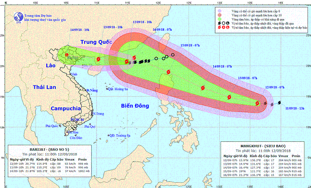 Bão số 5, Tin bão số 5, Bão MangKhut, Siêu bão MangKhut, Cơn bão số 5, Bão mới nhất, dự báo thời tiết, thời tiết, siêu bão, Tin bão, tin bão mới nhất, Tin bão khẩn cấp