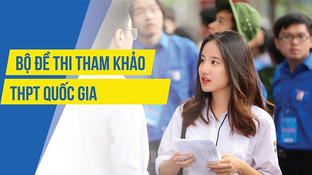 Bộ GDĐT công bố đề tham khảo thi THPT quốc gia 2019