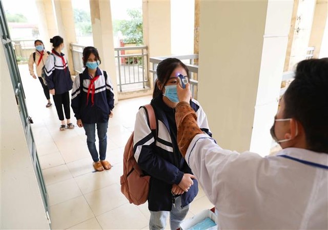 Trường học các huyện, thị xã của Hà Nội sẵn sàng đón học sinh lớp 9 trở lại