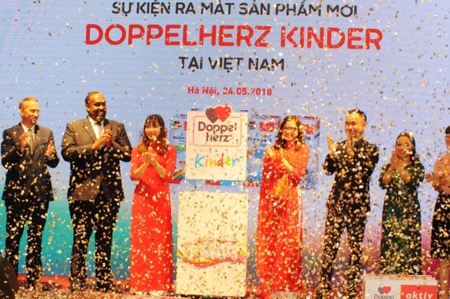 Hãng dược phẩm Queisser Pharma ra mắt nhóm sản phẩm Doppelherz Kinder tại thị trường Việt Nam