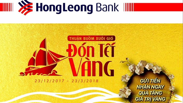 Gửi tiền tiết kiệm nhận quà giá trị vàng cùng Hong Leong Việt Nam