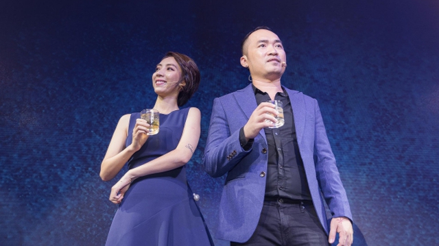 Nghệ sĩ hài Thu Trang cấm chồng uống bia ban đêm