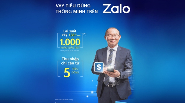 Ngân hàng Shinhan triển khai dịch vụ vay tiền trên ứng dụng Zalo