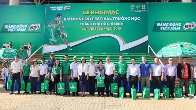 156 đội dự tranh giải bóng rổ Cúp MILO 2019