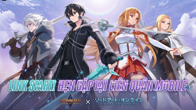 CHÍNH THỨC: Garena Liên Quân Mobile hợp tác với Sword Art Online