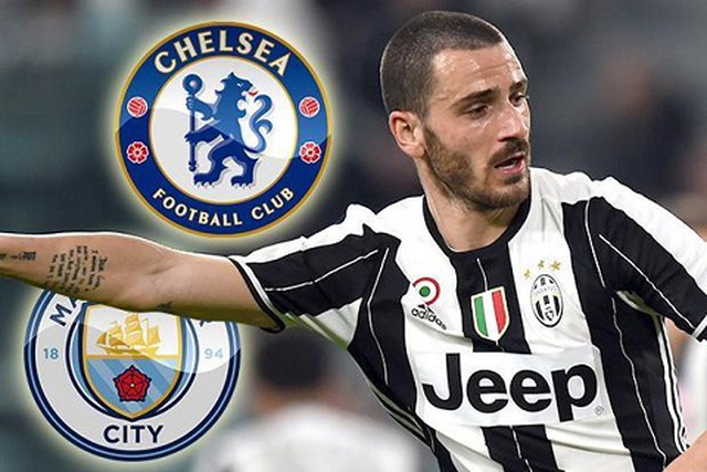 Bonucci từng được Chelsea và Man City theo đuổi rất tích cực