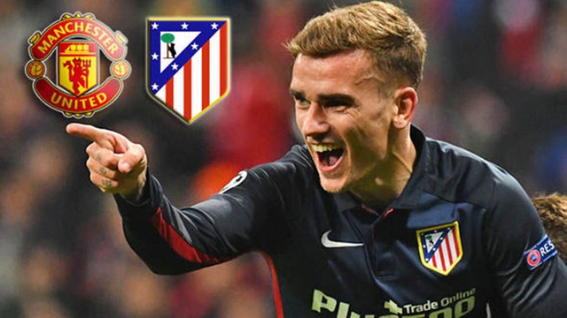 Griezmann lại chơi 'trốn tìm' với Man United