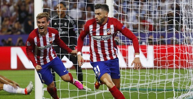 Carrasco từng ghi bàn vào lưới Real Madrid