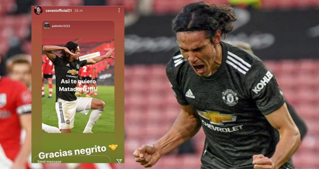 MU, tin MU, Cavani, Cavani có thể bị treo giò, Cavani bị cấm thi đấu, Cavani phân biệt chủng tộc, Neville kết quả bóng đá Anh, ngoại hạng Anh, BXH bóng đá Anh