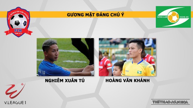 Keo nha cai, nhận định kết quả, Nhận định bóng đá bóng đá, Hải Phòng vs SLNA, VTC3, Trực tiếp Hải Phòng đấu với SLNA, Lịch thi đấu V-League vòng 13, Trực tiếp bóng đá Việt Nam