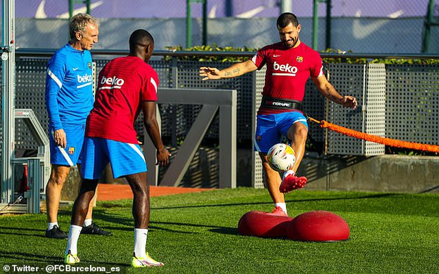 Barcelona, Barca, Aguero ghi bàn, Aguero ra mắt Barcelona, Aguero ra mắt Barcelona cuối tuần này, Aguero bình phục chấn thương, bóng đá Tây Ban Nha, lịch thi đấu La Liga