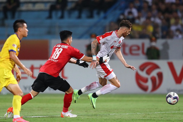 SLNA, HLV Huy Hoàng, HLV Nguyễn Huy Hoàng, Vleague, Viettel, Viettel 2-0 SLNA, kết quả bóng đá Viettel 2-0 SLNA, lịch thi đấu Vleague, BXH VLeague, Hoàng Đức