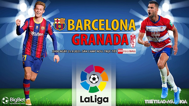 Nhận định bóng đá nhà cái Barcelona vs Granada và nhận định bóng đá Tây Ban Nha (2h00, 21/9)