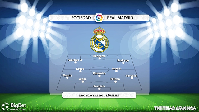Sociedad vs Real Madrid, nhận định kết quả, trực tiếp bóng đá, trực tiếp Sociedad vs Real Madrid, trực tiếp Real, kết quả bóng đá, kqbd, ON football trực tiếp bóng đá Liga