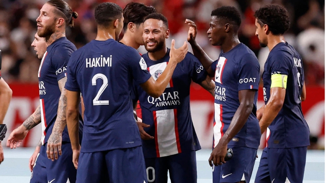 Đội hình nhiều ngôi sao đắt giá của PSG xếp ở vị trí thứ 2