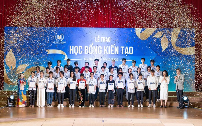 Vinschool trao học bổng kiến tạo năm thứ 2 cho 40 học sinh - Ảnh 1.