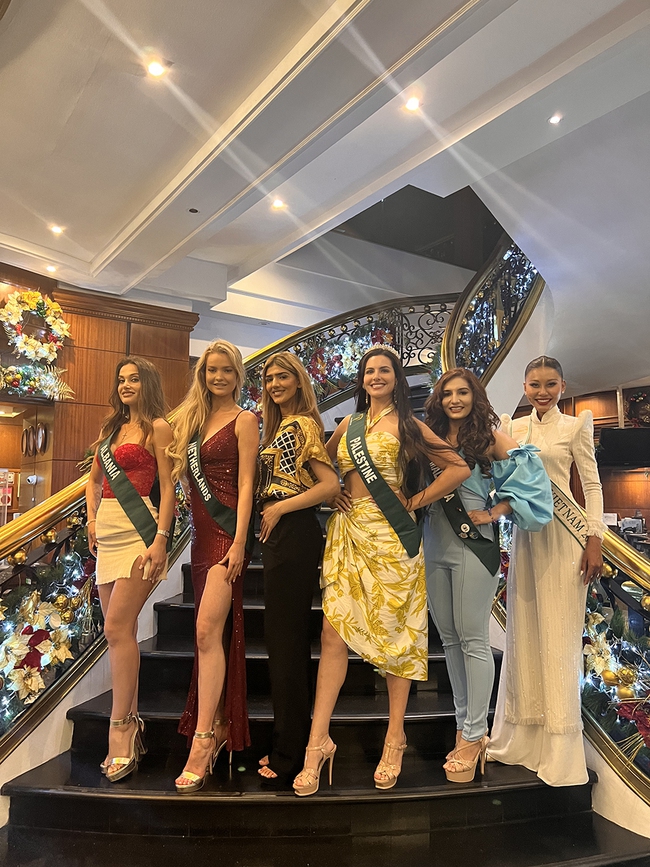 Thạch Thu Thảo tích cực tham gia hoạt động tại Hoa hậu Trái đất 2022  - Ảnh 3.