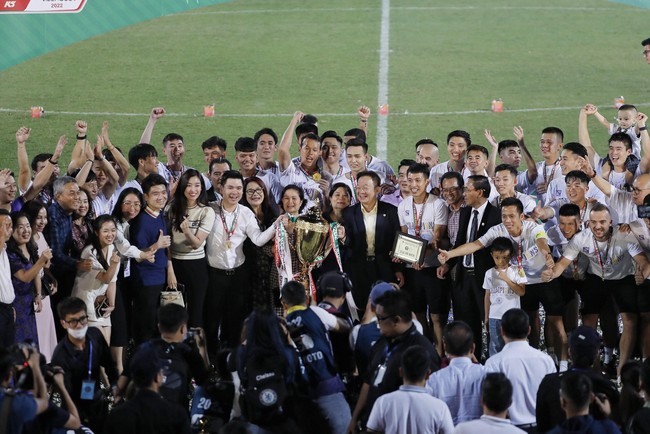 Vòng 25 Night Wolf V.League 1-2022: Hà Nội FC & Lần thứ 6 lịch sử - Ảnh 1.