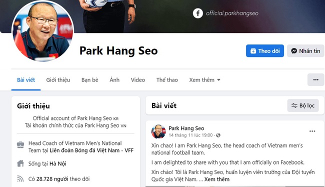Facebook thầy Park được bao nhiêu người theo dõi trong ngày đầu tiên? - Ảnh 2.