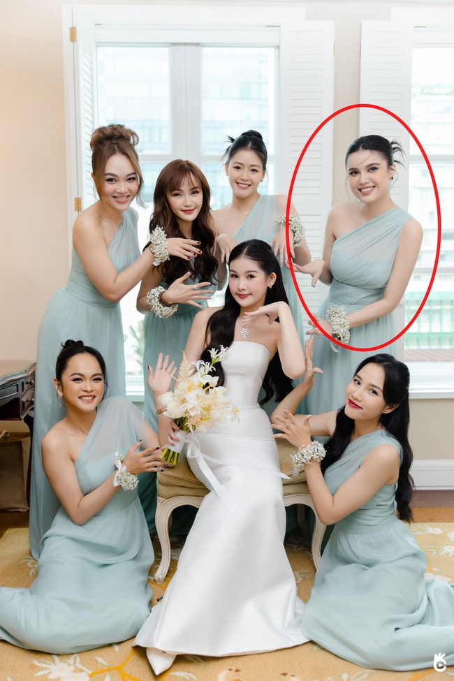 Lan Khuê và sao Việt đổ bộ tiệc cưới của Hoa hậu Ngân Anh, 1 nhân vật trong dàn phụ dâu gây bất ngờ  - Ảnh 5.