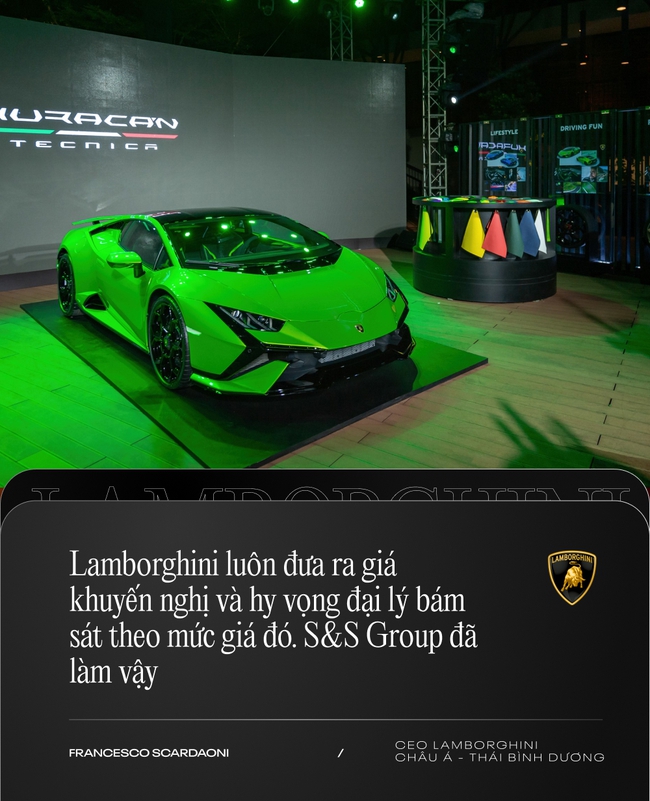 Sếp Lamborghini: 'Giá siêu xe dễ tiếp cận hơn vì đại lý Việt Nam bán sát giá khuyến nghị' - Ảnh 5.