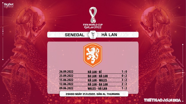 Nhận định bóng đá, nhận định Senegal vs Hà Lan, World Cup 2022 (23h00, 21/11) - Ảnh 12.