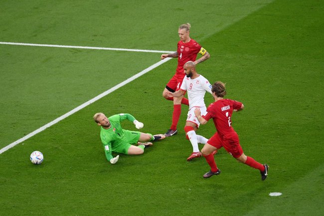 Điểm nhấn Đan Mạch 0–0 Tunisia: Trận đấu đầu tiên tại World Cup không có bàn thắng - Ảnh 2.