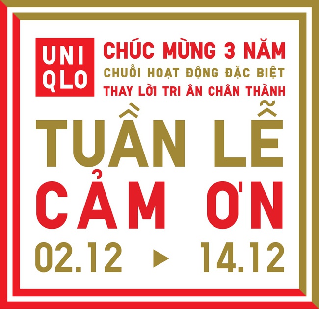 UNIQLO mang đến Tuần Lễ Cảm Ơn với quy mô lớn nhất từ trước đến nay - Ảnh 1.