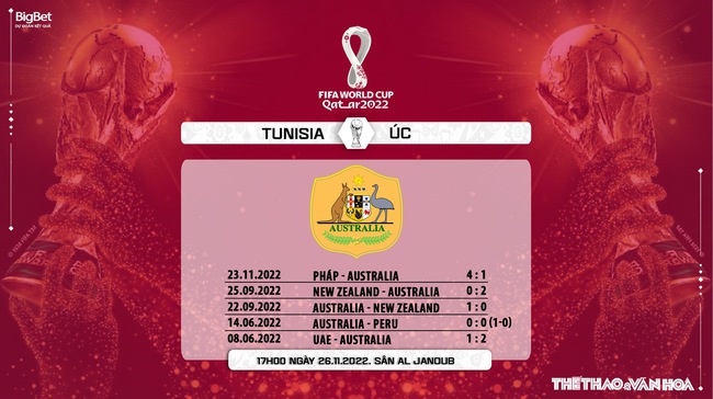 Soi kèo, nhận định kèo Tunisia vs Úc, World Cup 2022 (17h00, 26/11) - Ảnh 9.