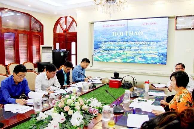(13/10)Quảng Ninh: Hội thảo giải pháp thúc đẩy hoạt động du lịch dọc tuyến cao tốc Hạ Long - Vân Đồn - Móng Cái - Ảnh 2.