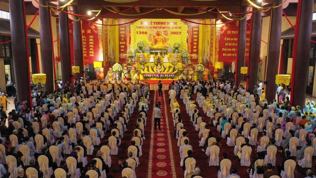 (24/11) Đại lễ tưởng niệm 714 năm Đức vua - Phật hoàng Trần Nhân Tông nhập niết bàn - Ảnh 1.