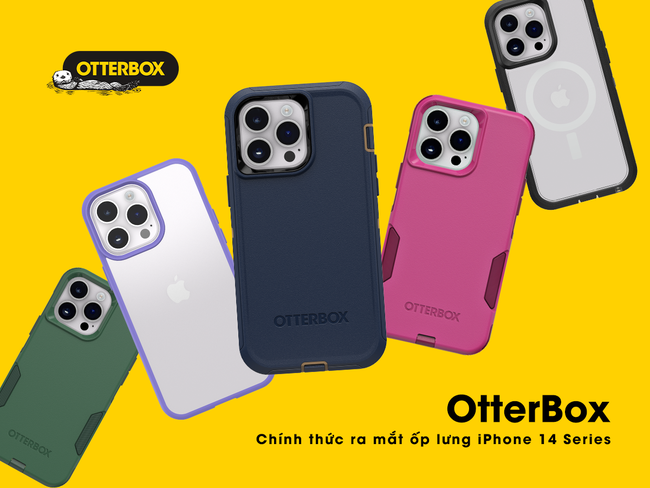 OtterBox chính thức ra mắt dòng ốp lưng cho IPhone 14 series tại Việt Nam - Ảnh 1.