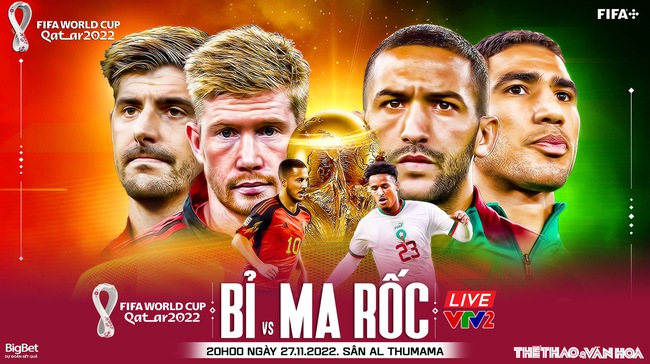 Nhận định kèo Bỉ vs Ma rốc, World Cup 2022 (20h00, 27/11) - Ảnh 2.