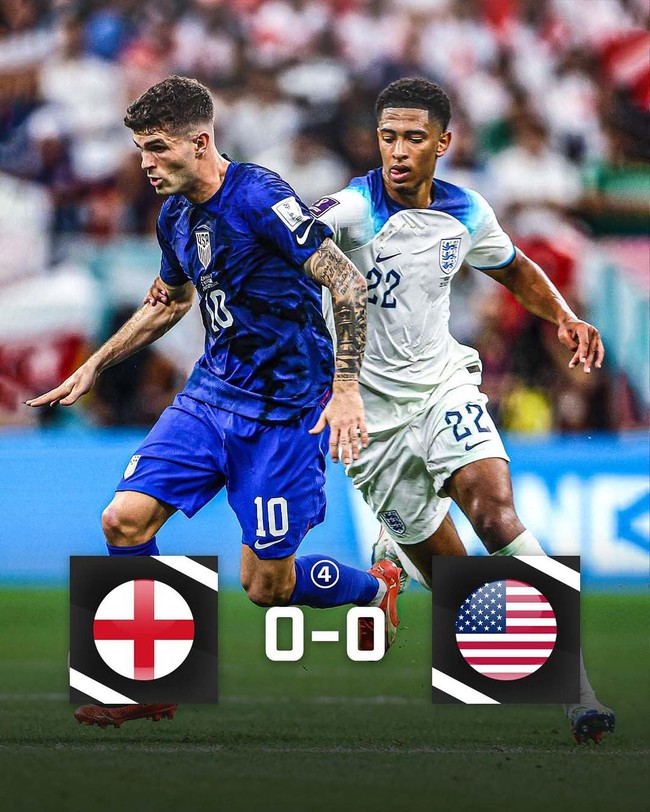 Kết quả Anh 0-0 Mỹ: &quot;Tam sư&quot; đá mờ nhạt, gây thất vọng lớn - Ảnh 1.
