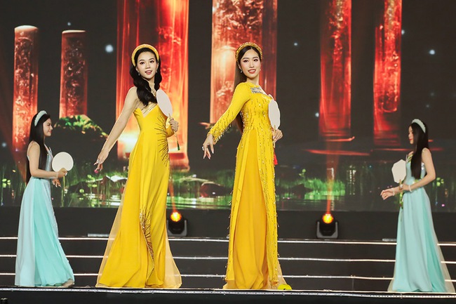 Thí sinh Hoa hậu Việt Nam 2022 dịu dàng với áo dài  - Ảnh 6.