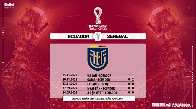 Nhận định kèo Ecuador vs Senegal (22h00, 29/11), World Cup 2022  - Ảnh 8.