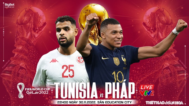Nhận định kèo Tunisia vs Pháp 22h00 ngày 30/11, World Cup 2022  - Ảnh 3.