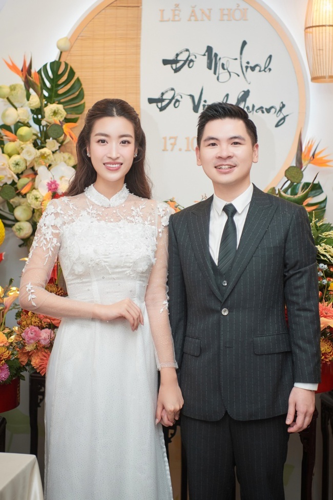 Cuộc sống sau khi thành vợ chồng của Hoa hậu Đỗ Mỹ Linh - Đỗ Vinh Quang  - Ảnh 1.