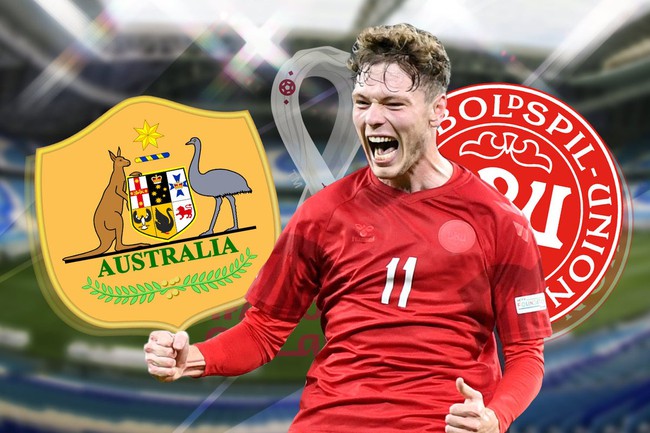 Link trực tiếp bóng đá Úc vs Đan Mạch, World Cup 2022 (22h00, 30/11) - Ảnh 2.