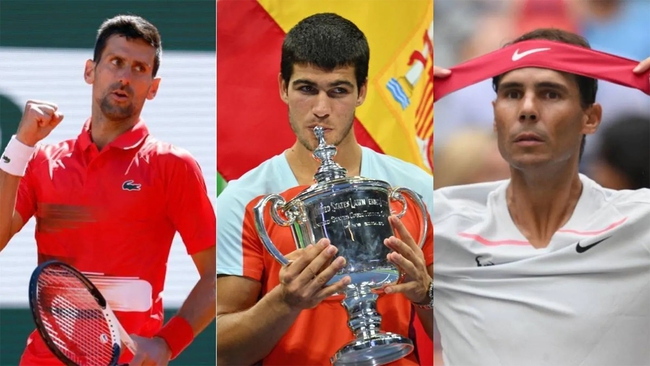 Carlos Alcaraz rút lui khỏi ATP Finals 2022: Số 1 cho Nadal, danh hiệu cho Djokovic? - Ảnh 1.