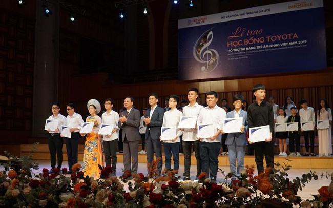 14 năm đồng hành cùng sinh viên ngành âm nhạc của Toyota Việt Nam - Ảnh 3.