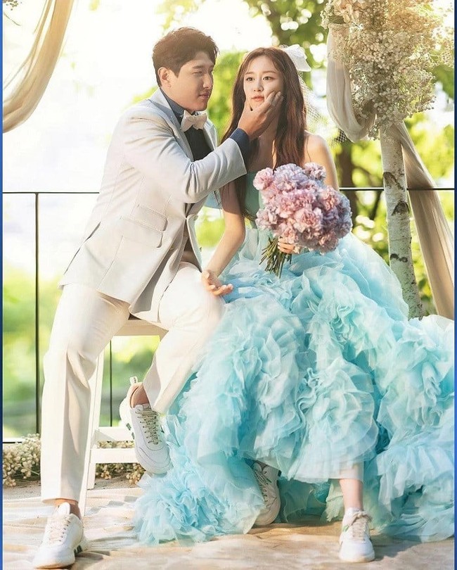 Ngắm loạt ảnh cưới đẹp như mơ của Jiyeon T-ara và chồng cầu thủ - Ảnh 6.
